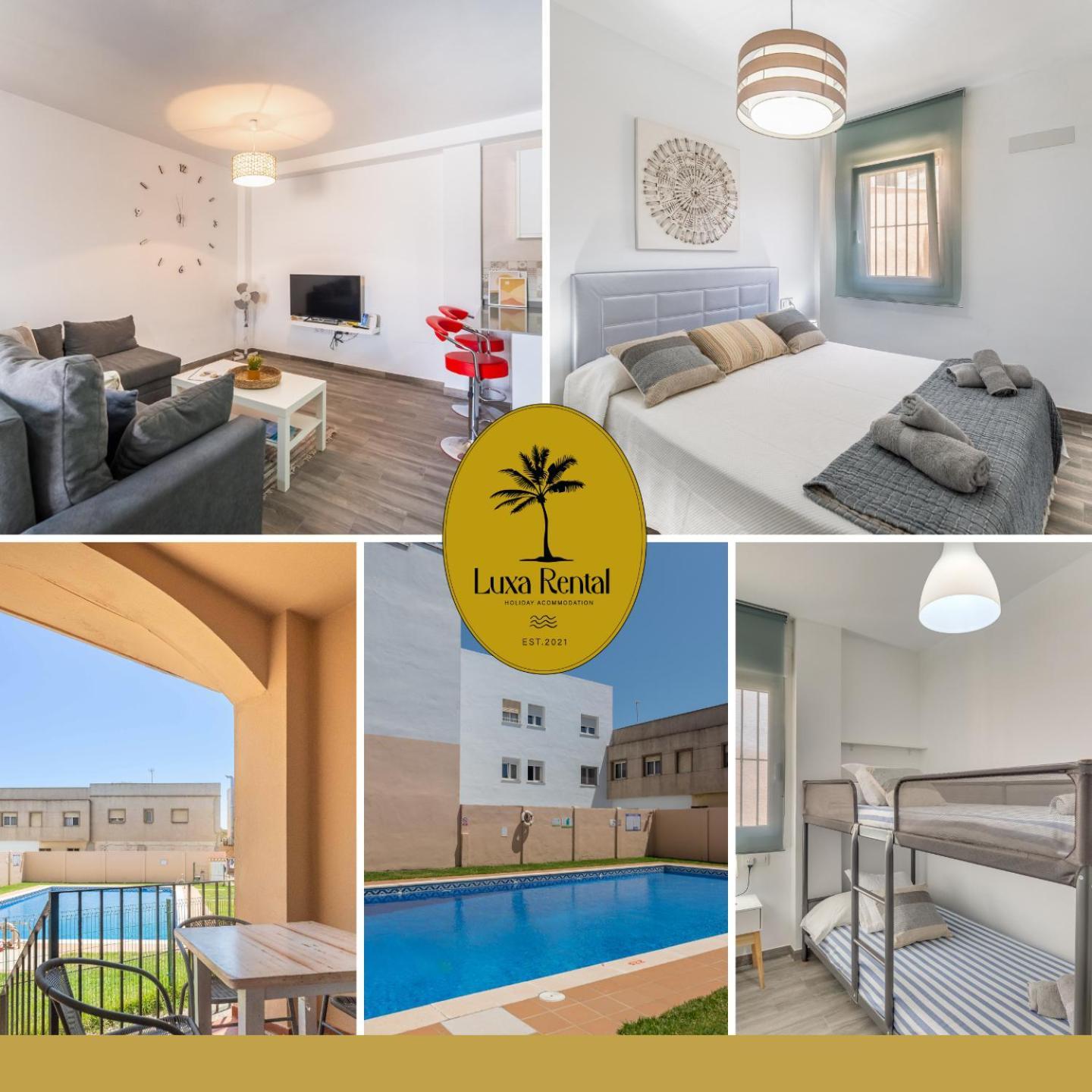 Ferienwohnung Lxr Balneario 2Hab Sol & Playa Tarifa Exterior foto